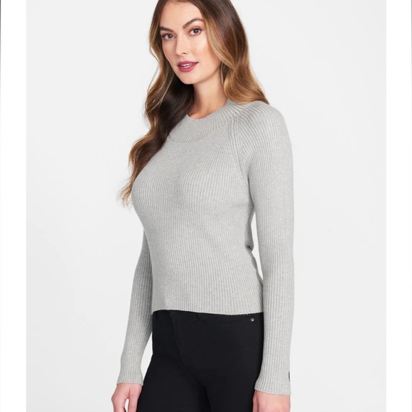 LONG sleeve - Backless Sweater - Gray - Picture 4 of 4